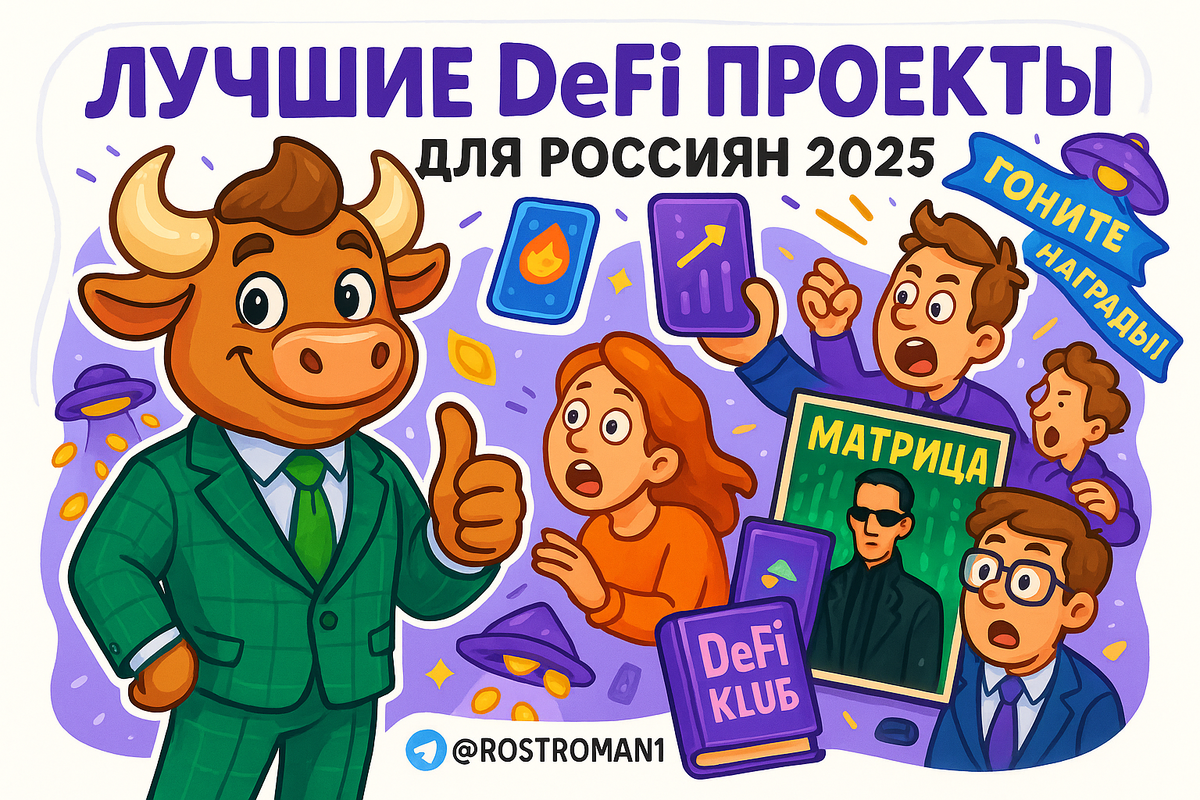    Лучшие DeFi проекты для россиян 2025: 7 ловушек, на которых теряют деньги даже профи РоСТ | Роман о Системном Трейдинге