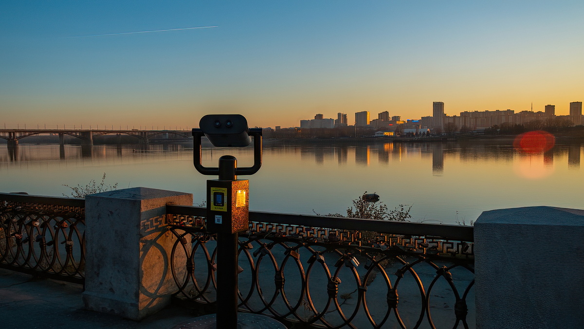 Парк «Михайловская набережная». Новосибирск. Фотография - www.openmainphoto.ru