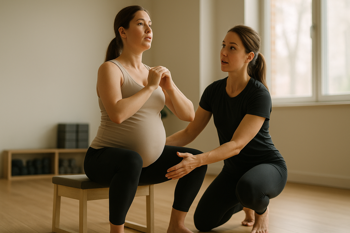 Фитнес для беременных: безопасные форматы, дыхание и пример недели