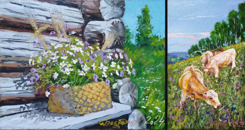 Художник А.Н. Безродных