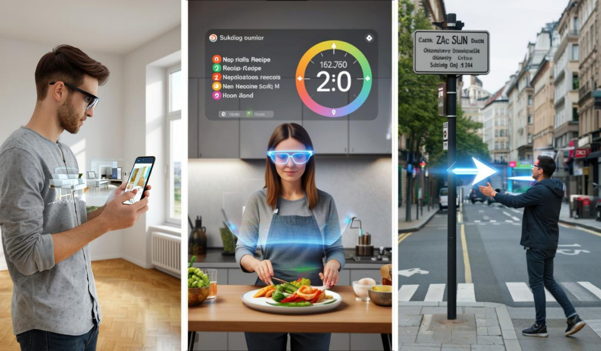 Дополненная реальность как «цифровой слой» повседневности: информация появляется там, где она нужна, и тогда, когда она нужна.