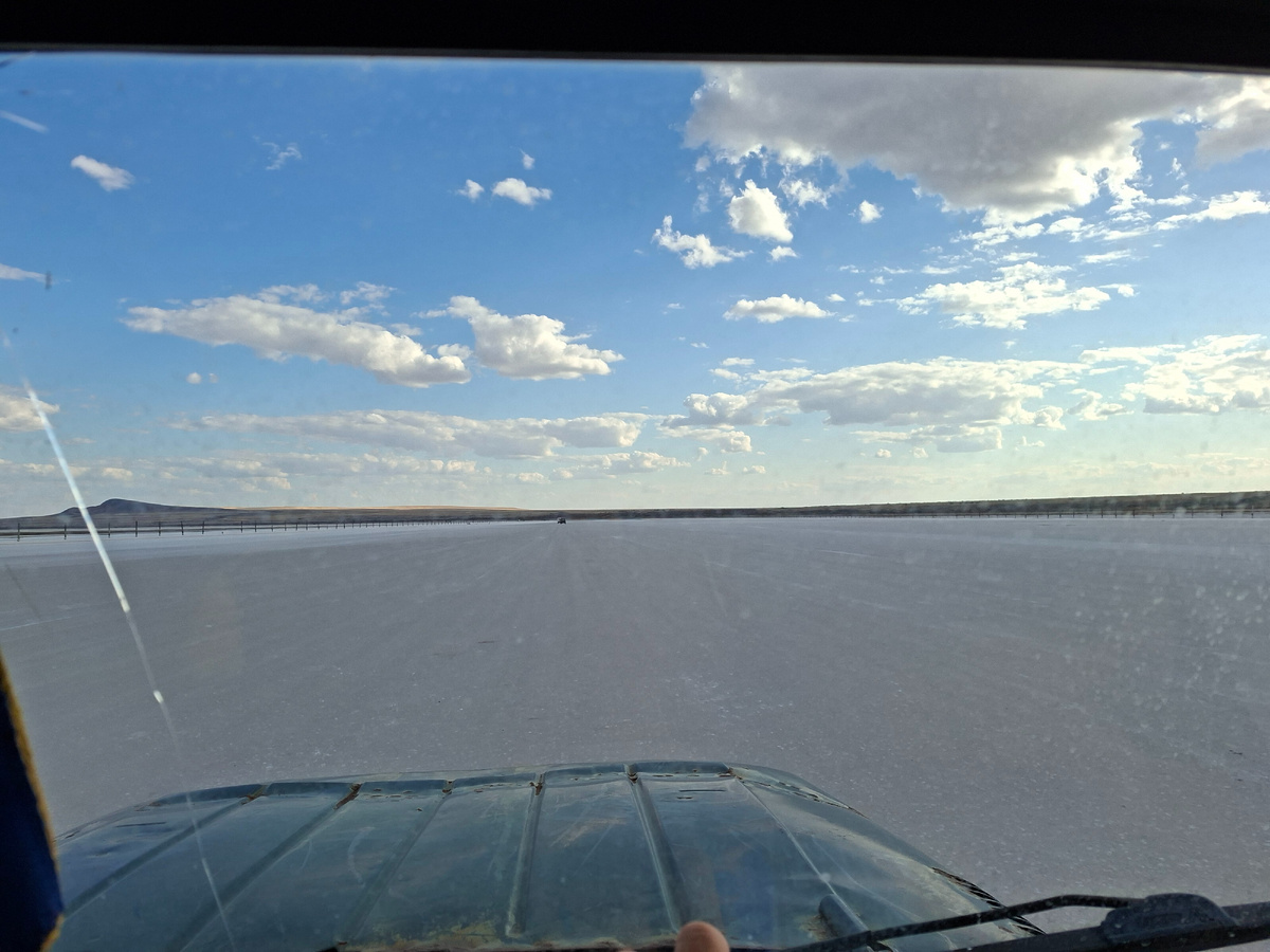 фото автора озеро Баскунчак