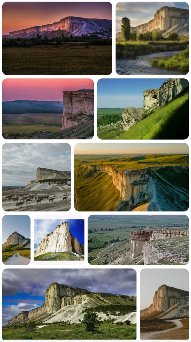 Белая скала. Крым