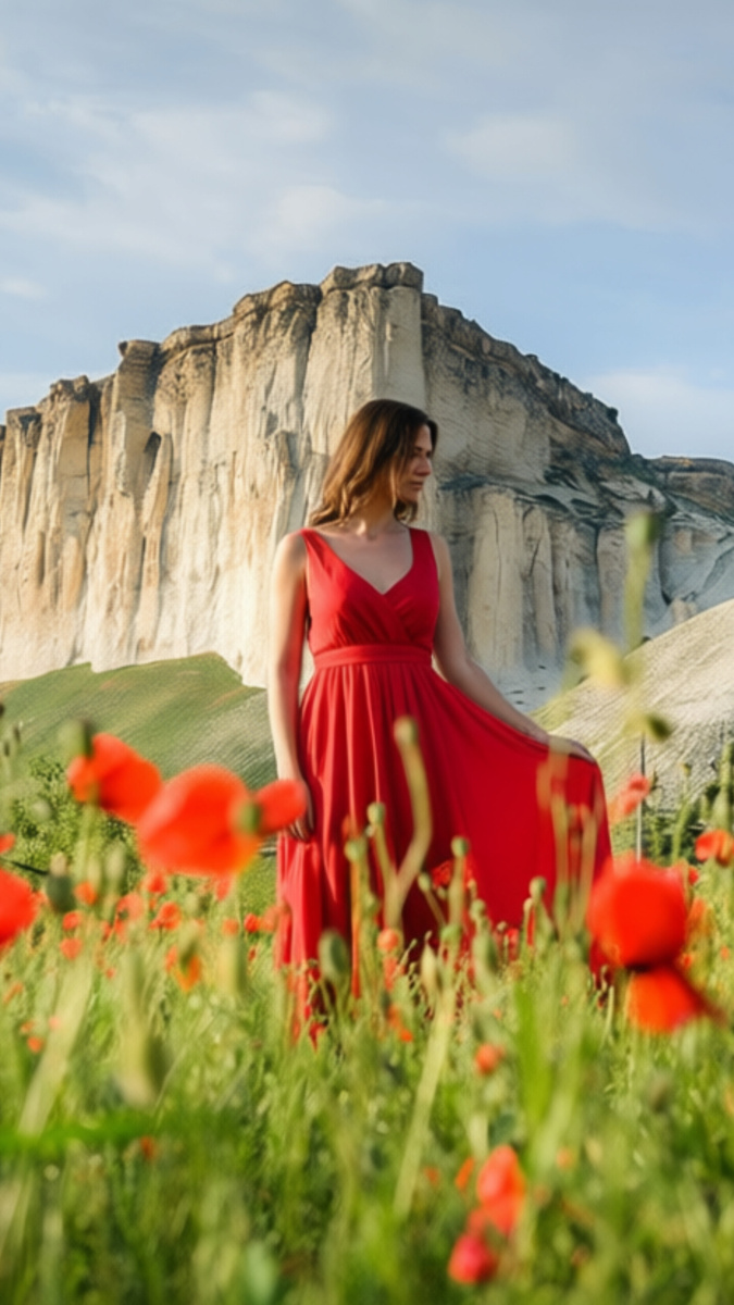 Белая скала Крым.