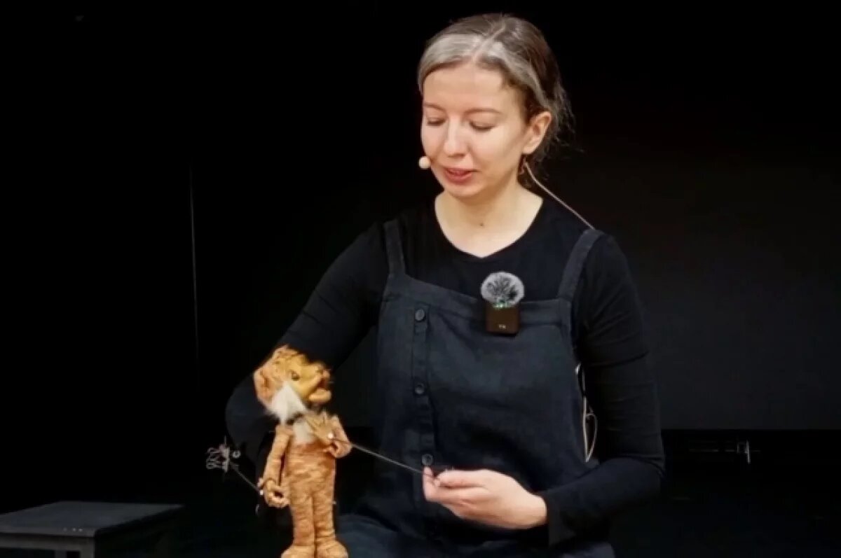    Актриса театра «2+ку» Ольга Астанина.