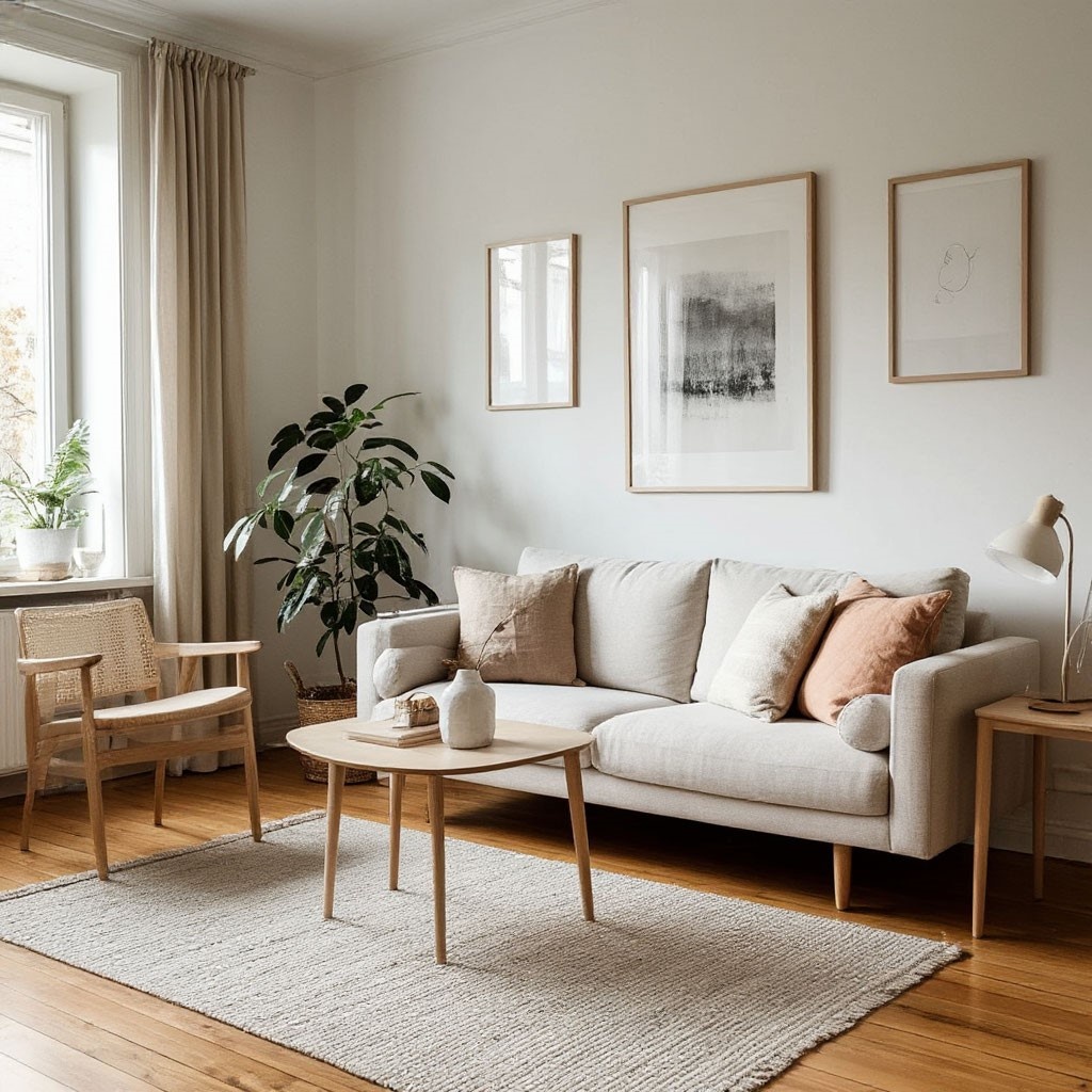 Скандинавский стиль. Сгенерировано ИИ. Шедеврум