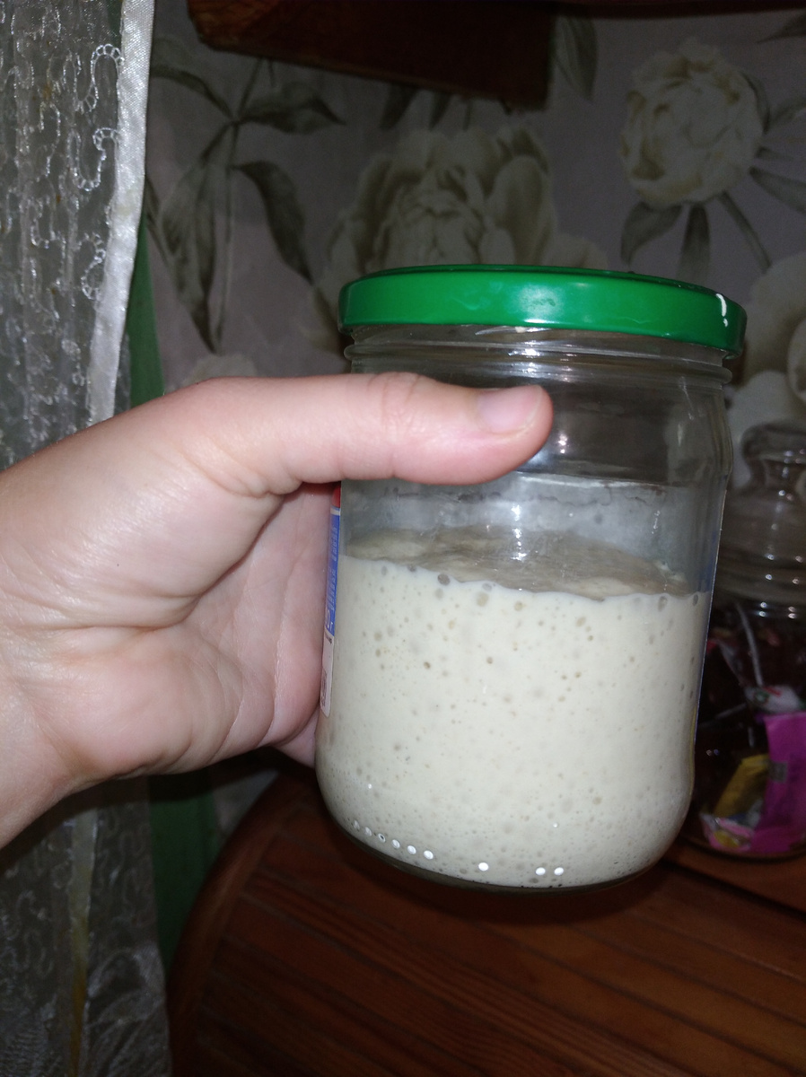 Закваска выросла в 3 раза