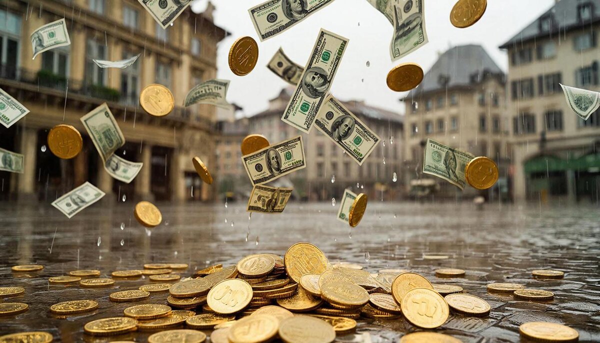 Склонность к богатству часто подобна денежному дождю, поэтому успевайте, когда он идёт.