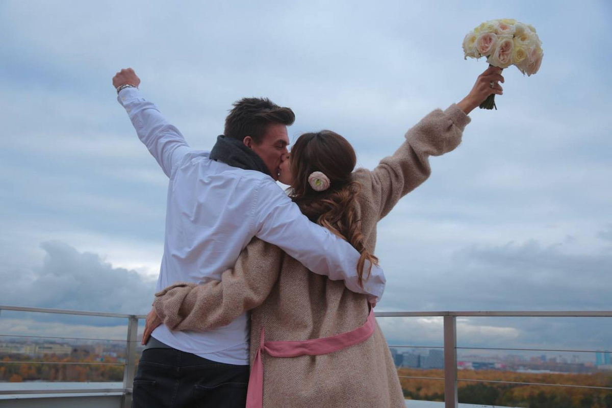     Регина Тодоренко и Влад Топалов. Фото: ТГ-канал todorenkoregina