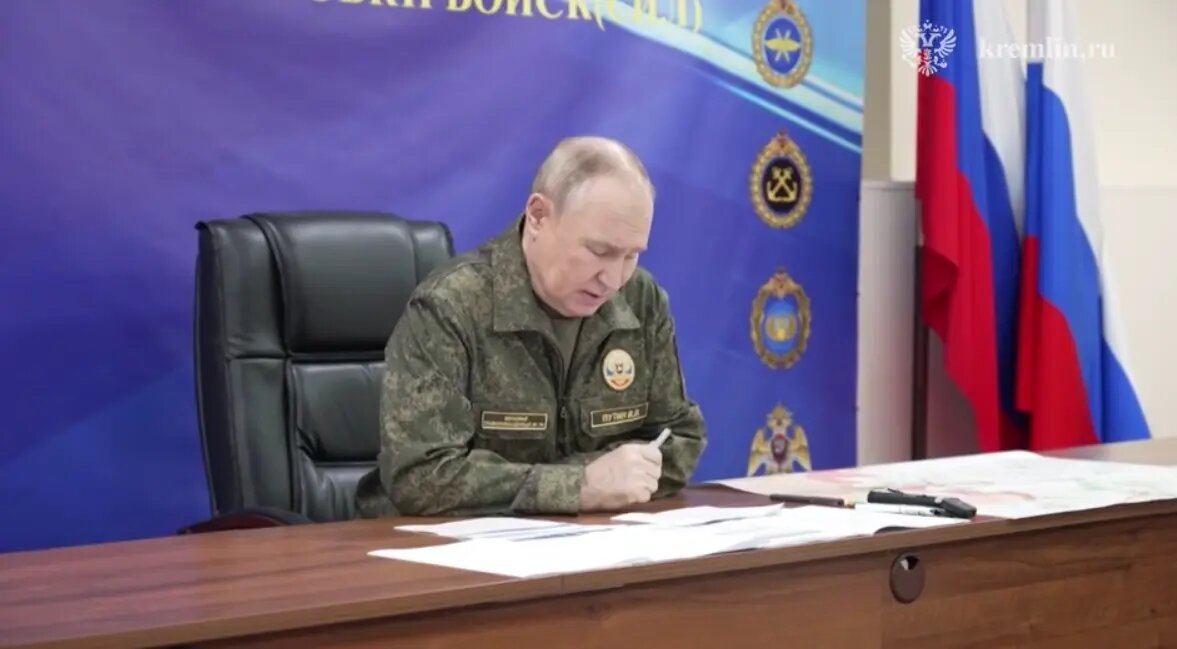    Владимир Путин. Фото: кадр видео Кремля