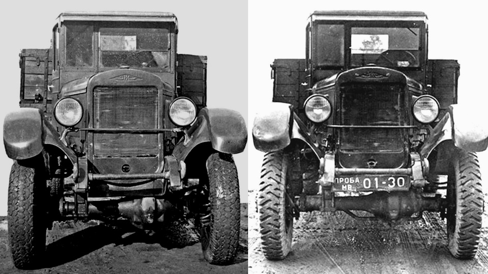 Первый полноприводный грузовик СССР пошедший в серию