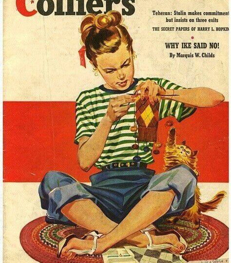 О чем нам может рассказать обложка журнала, которой 77 лет