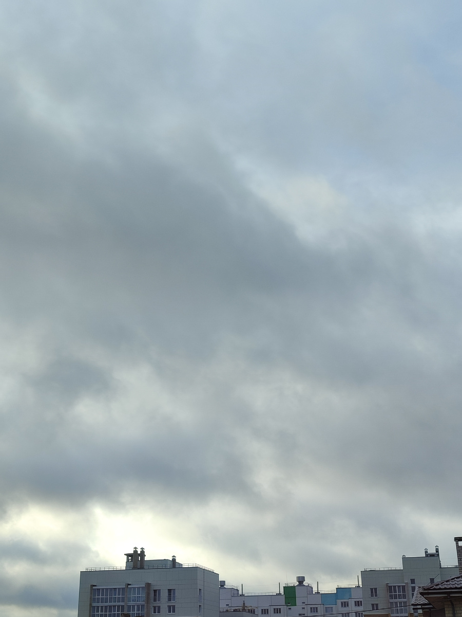 Небо, октябрь.