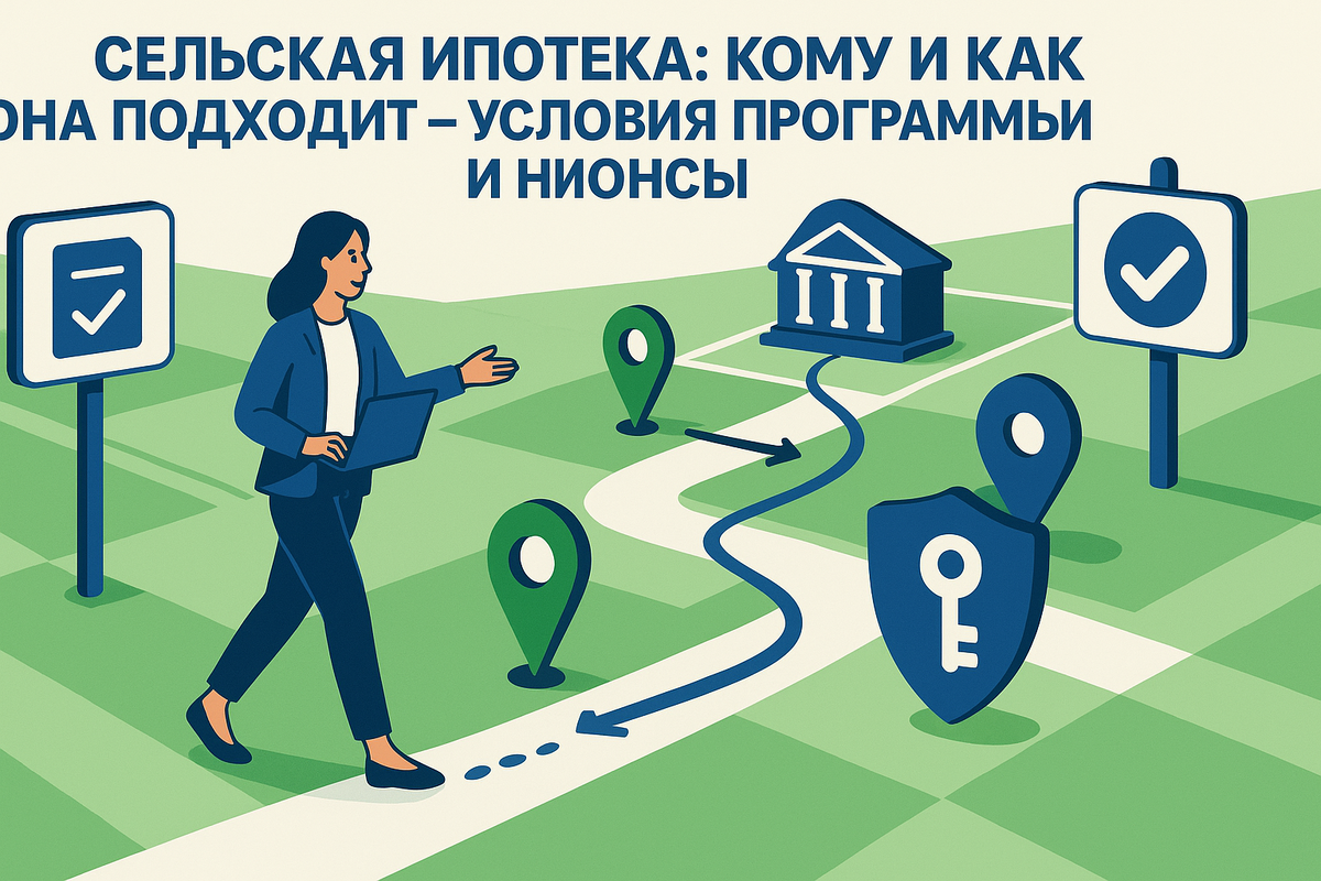    Сельская ипотека: кому и как она подходит — условия программы и нюансы Юлия Сергеевна Рослякова