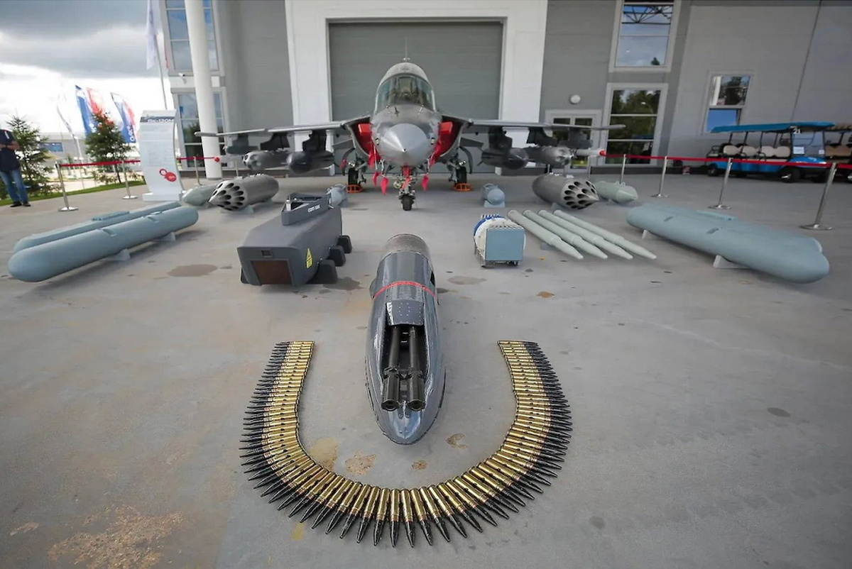 Як-130М на выставке «Армия-2024»