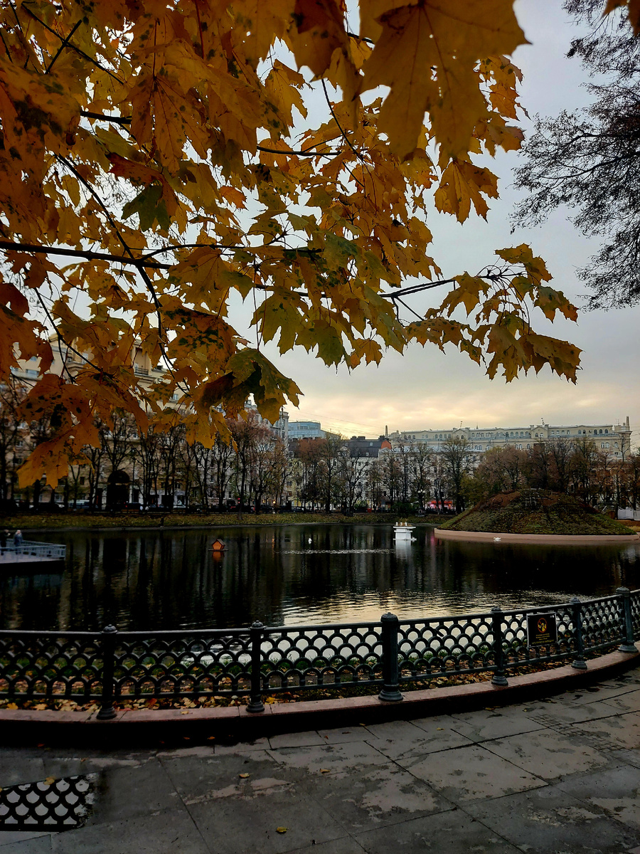 Патриаршие пруды. Октябрь 2025