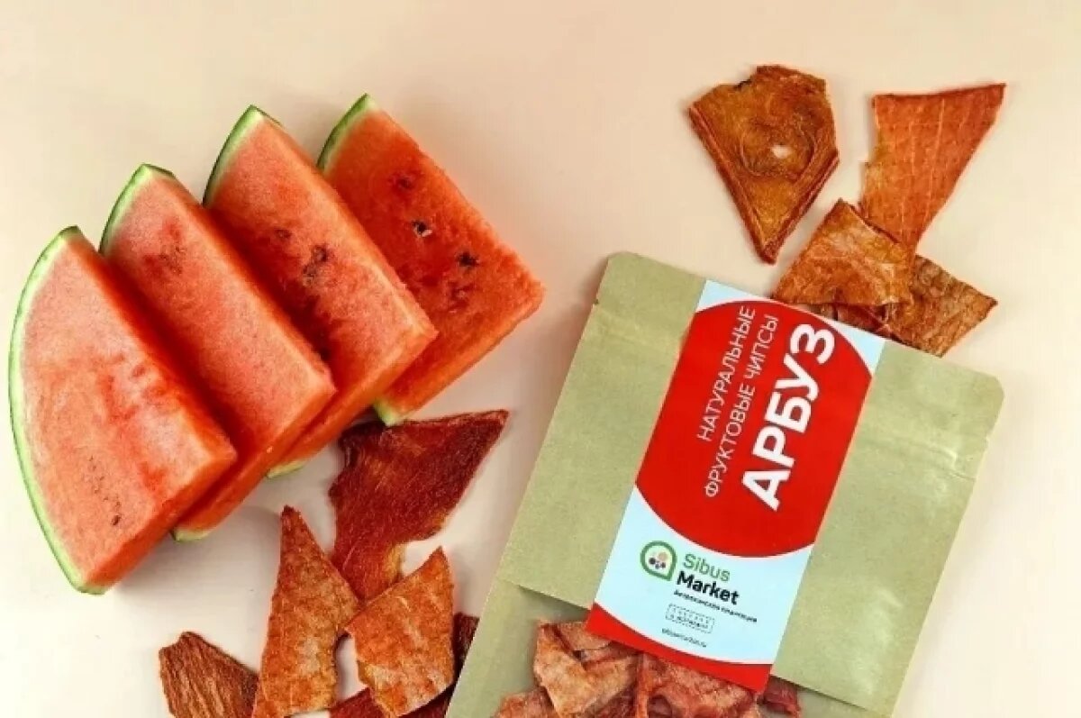    В Астраханской области начали производить чипсы из сушёных овощей и фруктов