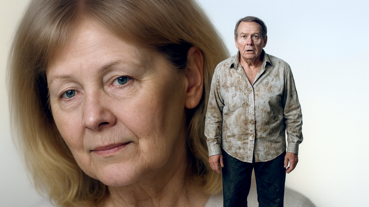 Муж ушёл. Я мыла полы за копейки. Через год он сидел у подъезда и просил вернуться — я прошла мимо