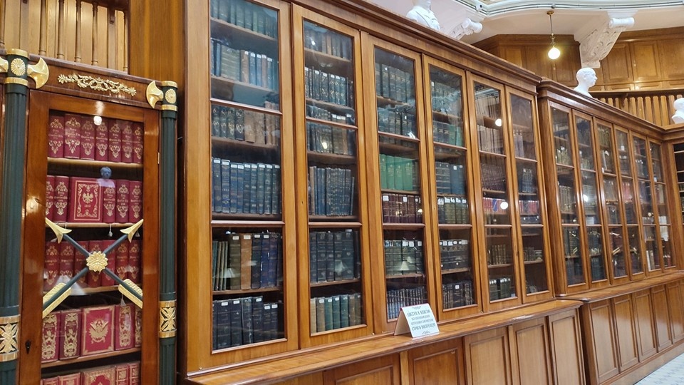 Читальный зал Военной исторической библиотеки Генерального штаба