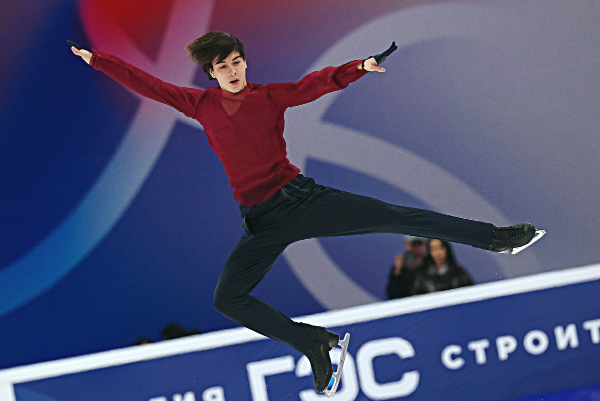 Николай Угожаев заработал 95,69 балла за короткую программу