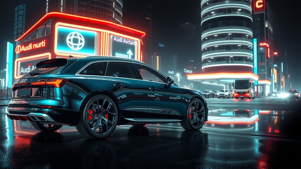    Audi A6 e-tron Avant 2025: Как электрический универсал сохраняет практичность