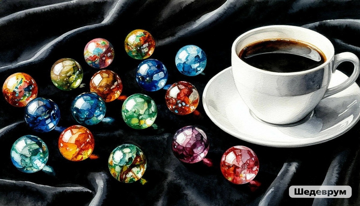 It's the way I imagine the game of marbles.