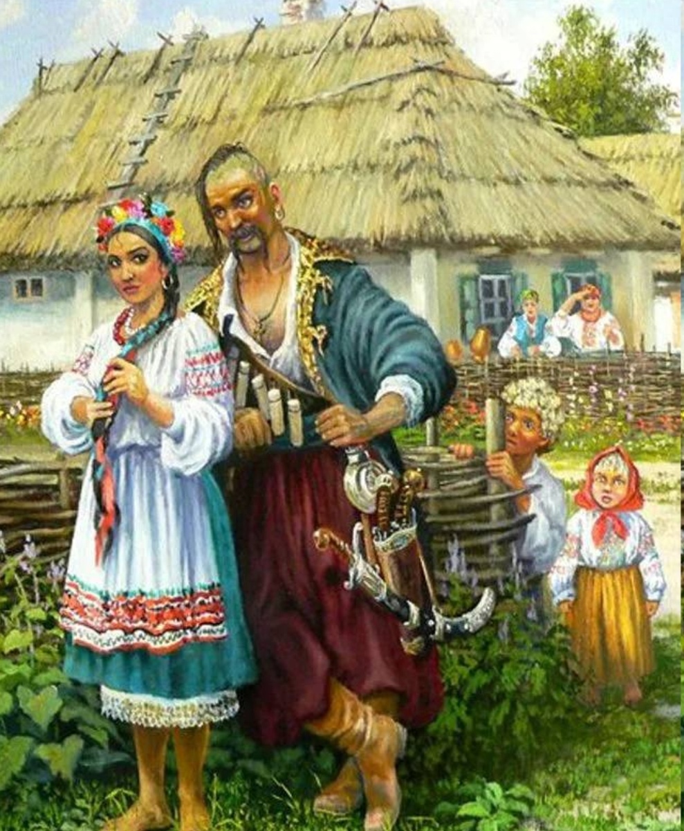 Украинский женский и мужской костюмы. Какова их история — славянская или булгаро-хазарская?