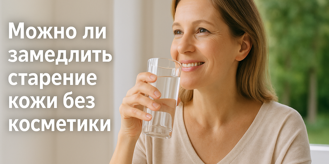 Можно ли замедлить старение кожи без косметики?