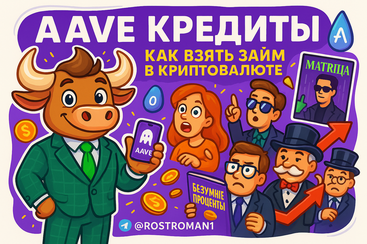    Aave кредиты: 3 опасные ловушки при займе в криптовалюте, о которых молчат профи РоСТ | Роман о Системном Трейдинге