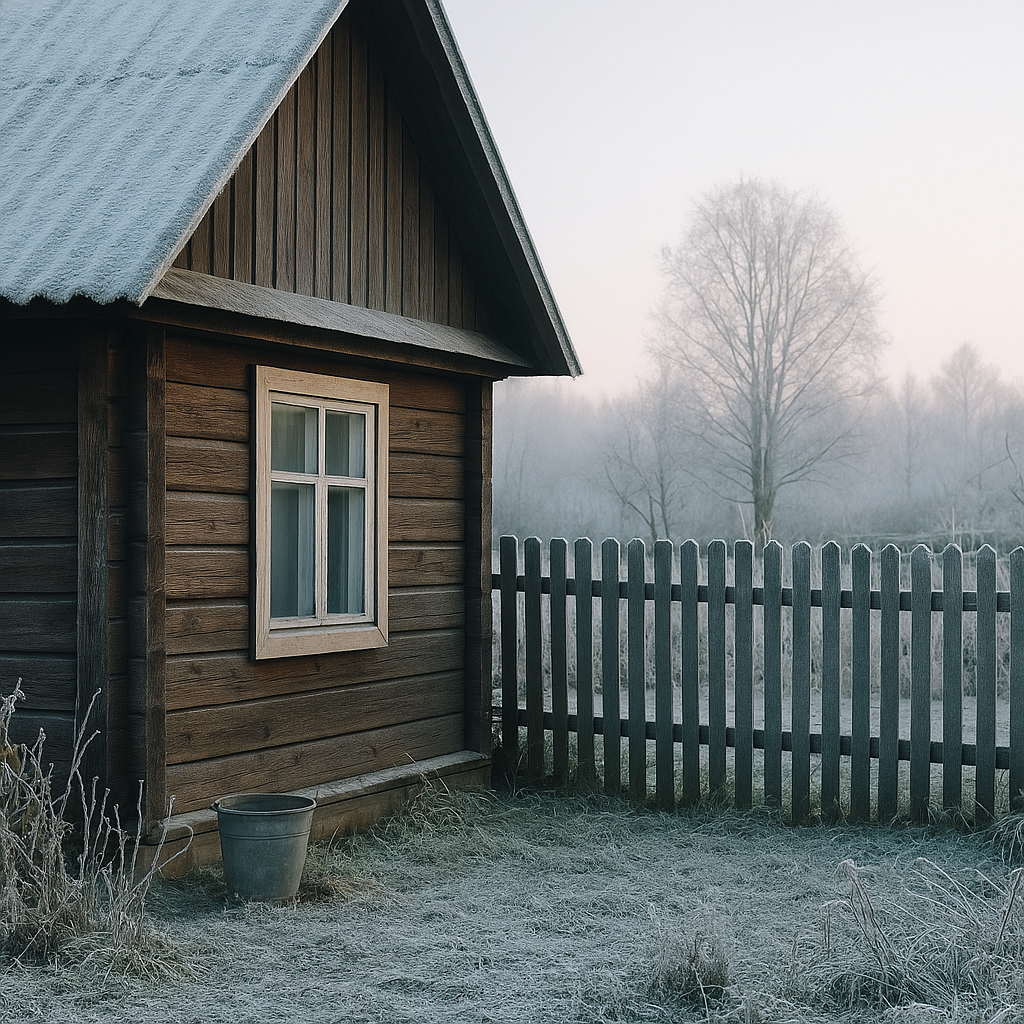 «Как подготовить дачу к зиме без суеты и стресса. 7 простых дел до первых морозов — крыша, вода, грядки, дом. Всё по-человечески и без лишней возни.»