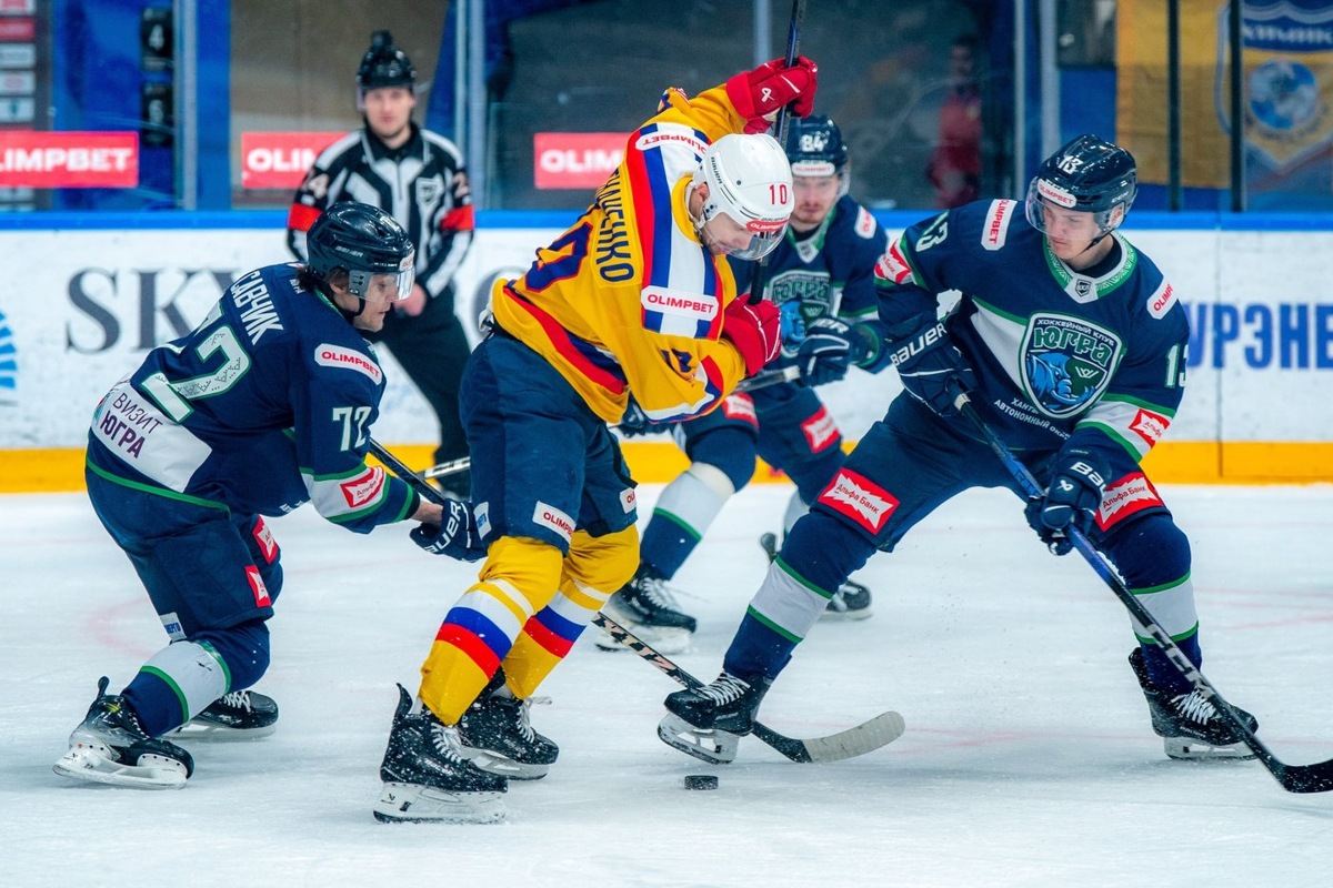    «Югра» прервала серию побед в чемпионате ВХЛ, уступив дома воскресенскому «Химику»