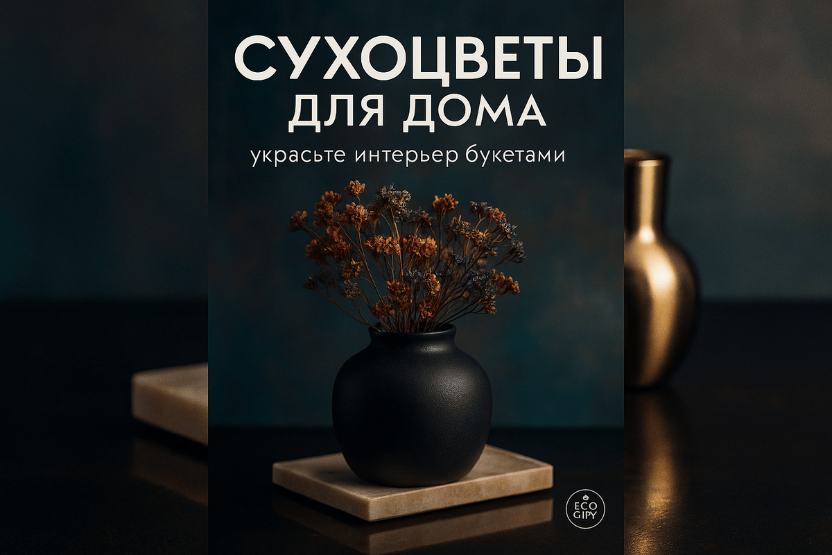    Создаем уникальные букеты из сухоцветов для вашего интерьера Марина Погодина
