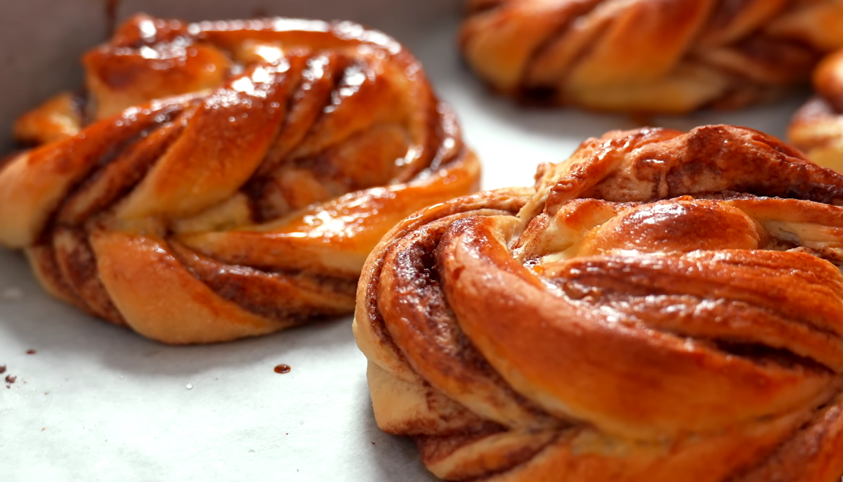 Булочки с корицей