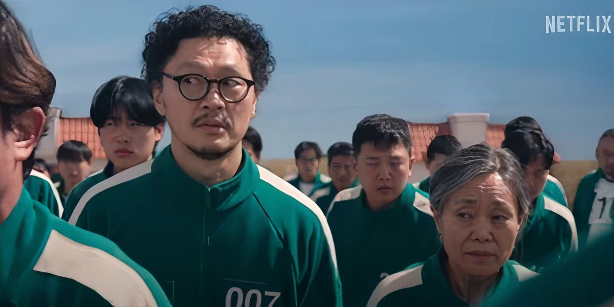 Кадр из сериала "Игра в кальмара"