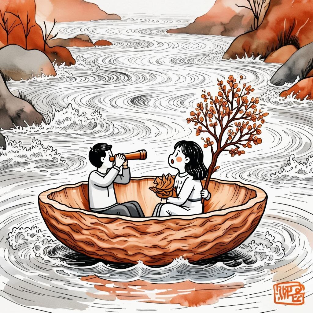 Запрыгнув в одну лодку, будьте готовы, что вам предстоит грести против течения, нестись под парусом по быстрине, а порой — просто сидеть в тумане...