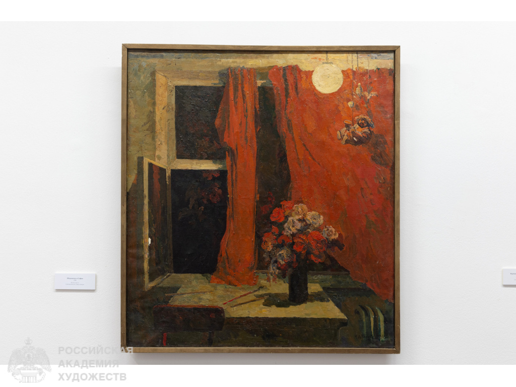 Экспозиция произведений Раисы Лебедевой (1940-2025) в МВК РАХ (Москва, Пречистенка, 19). Фото: Виктор Берёзкин, пресс-служба РАХ. 2025