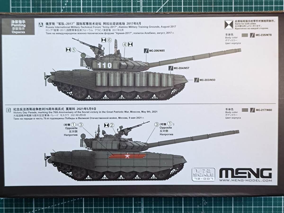 Оборотная сторона коробки