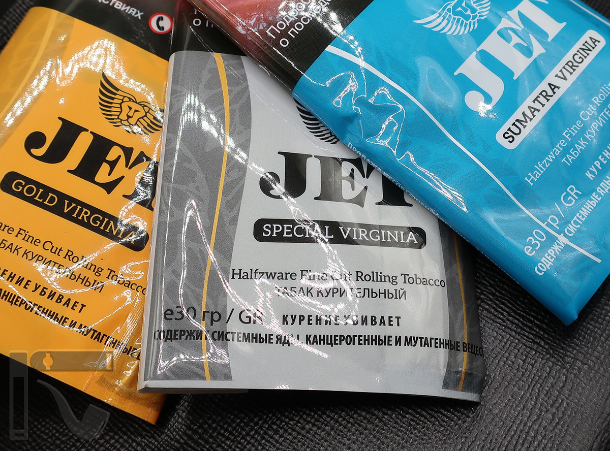 Табак для самокруток Jet. Фото:©канал "Уголок Курильщика"