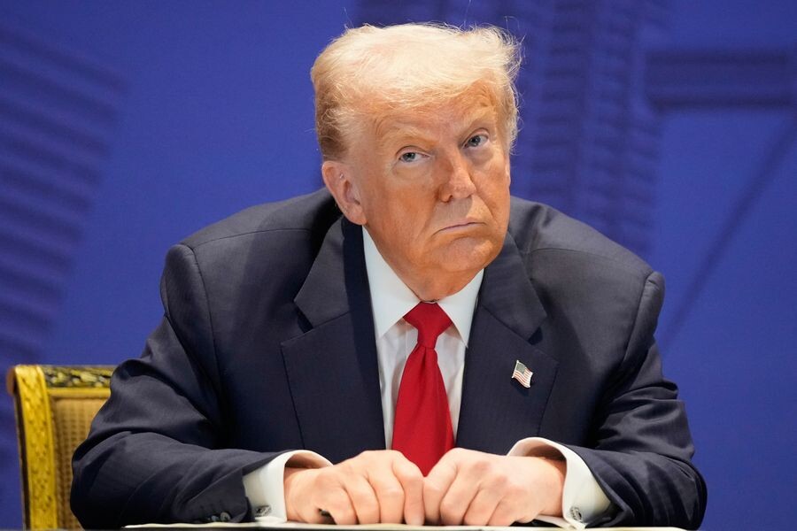    Президент США Дональд Трамп / Источник: © Mark Schiefelbein/AP/TASS