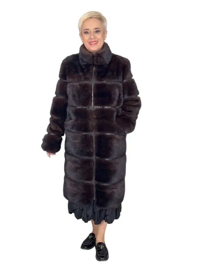 Переделка пальто из меха норки. Ателье Ирины Берзиной.