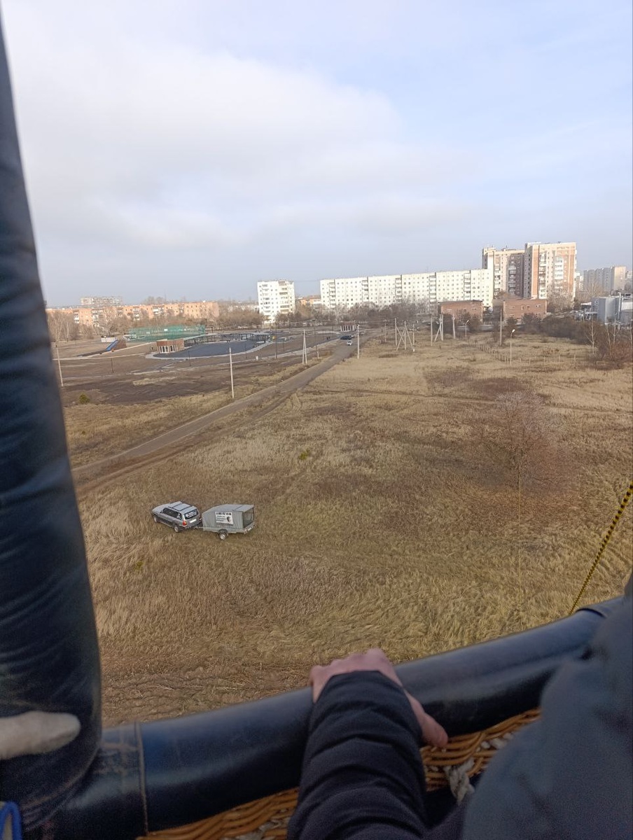 Вид сверху из корзины воздушного шара, я смотрю только фото и видео, сама на такое не способна, ещё не готова к такому подвигу, не готова...