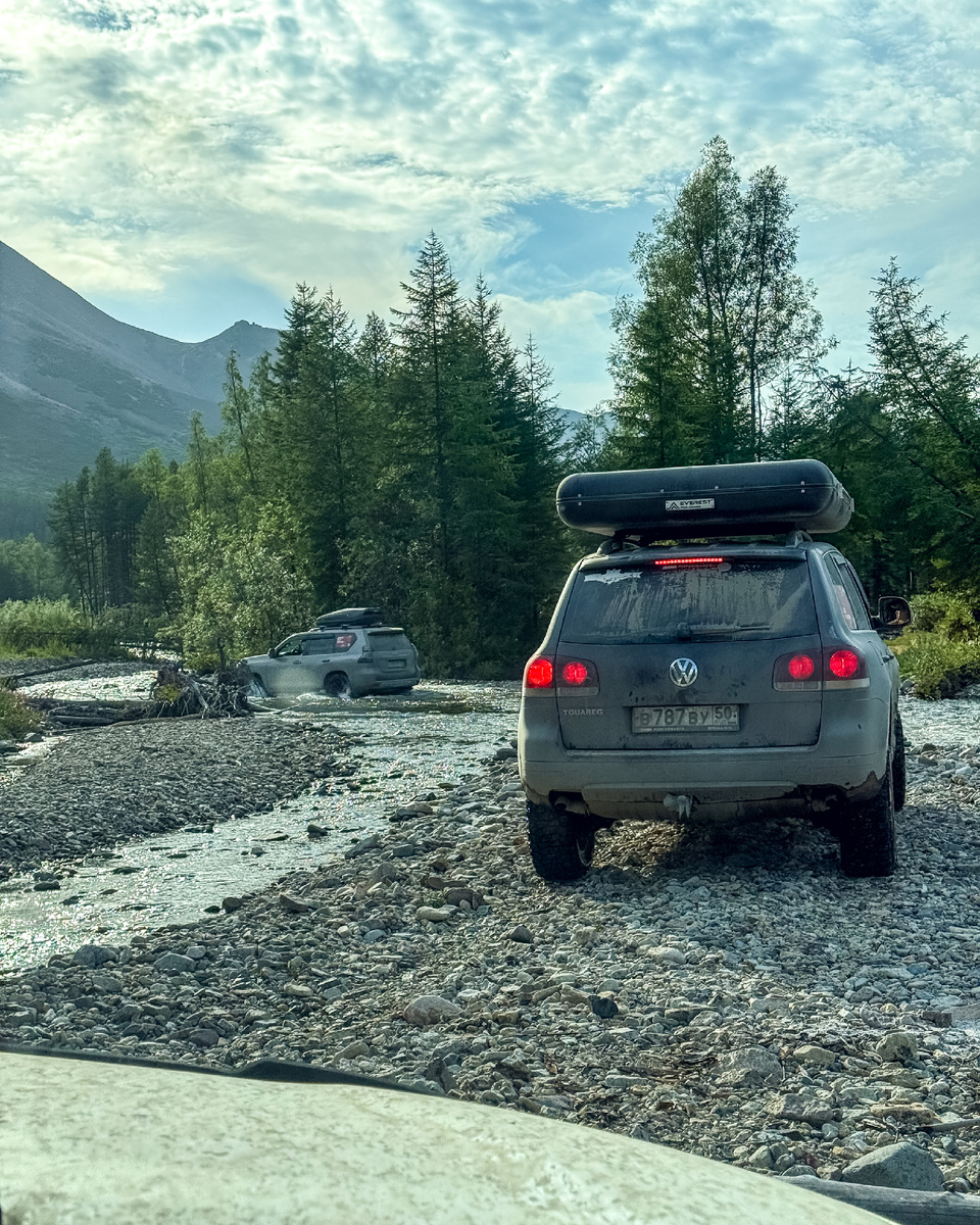 Дорога по долине реки