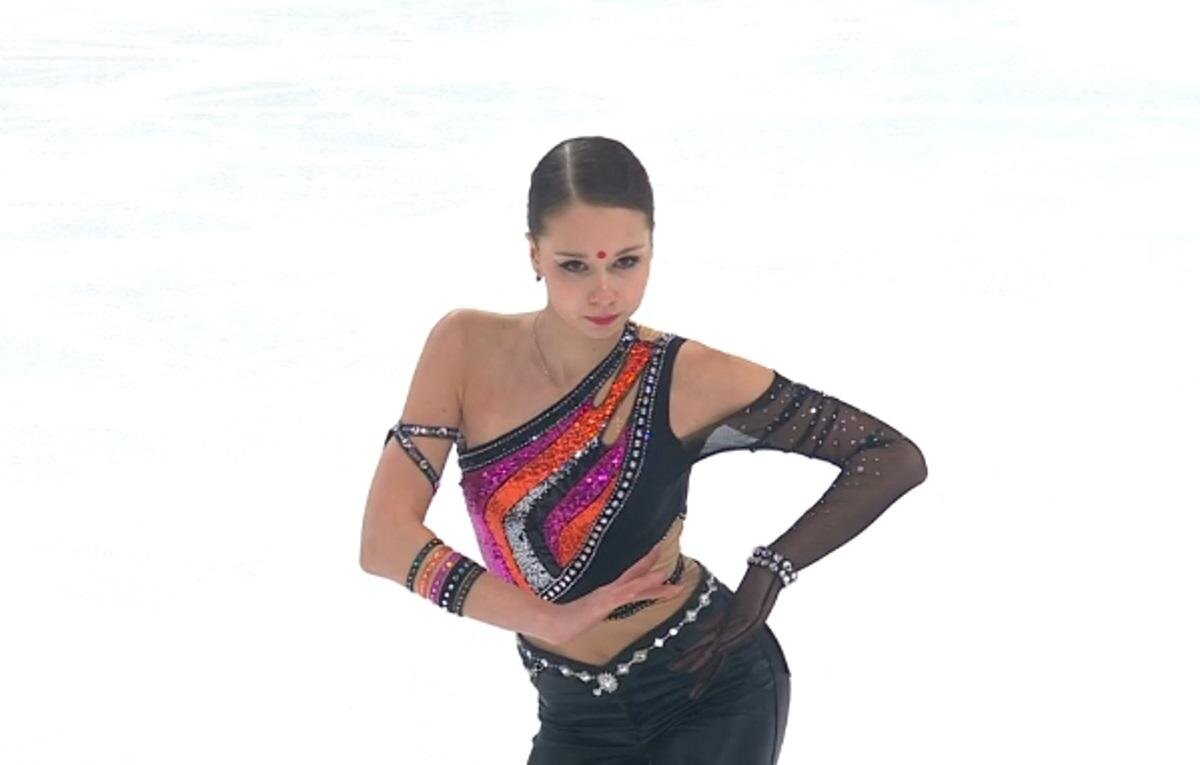     Ксения Синицына. Скриншот с видео Первого канала Фотография взята из открытых источников.