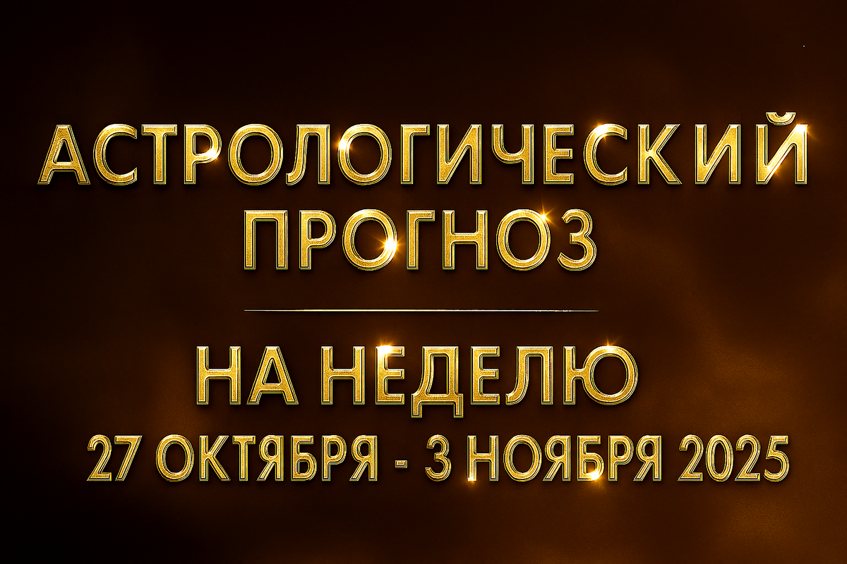 Астрологический прогноз на неделю 