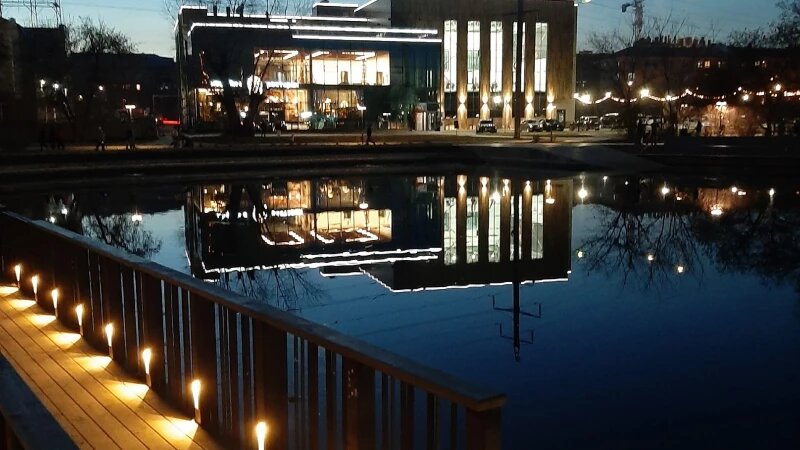     Вечер в парке «Изумрудный». Altapress.ru