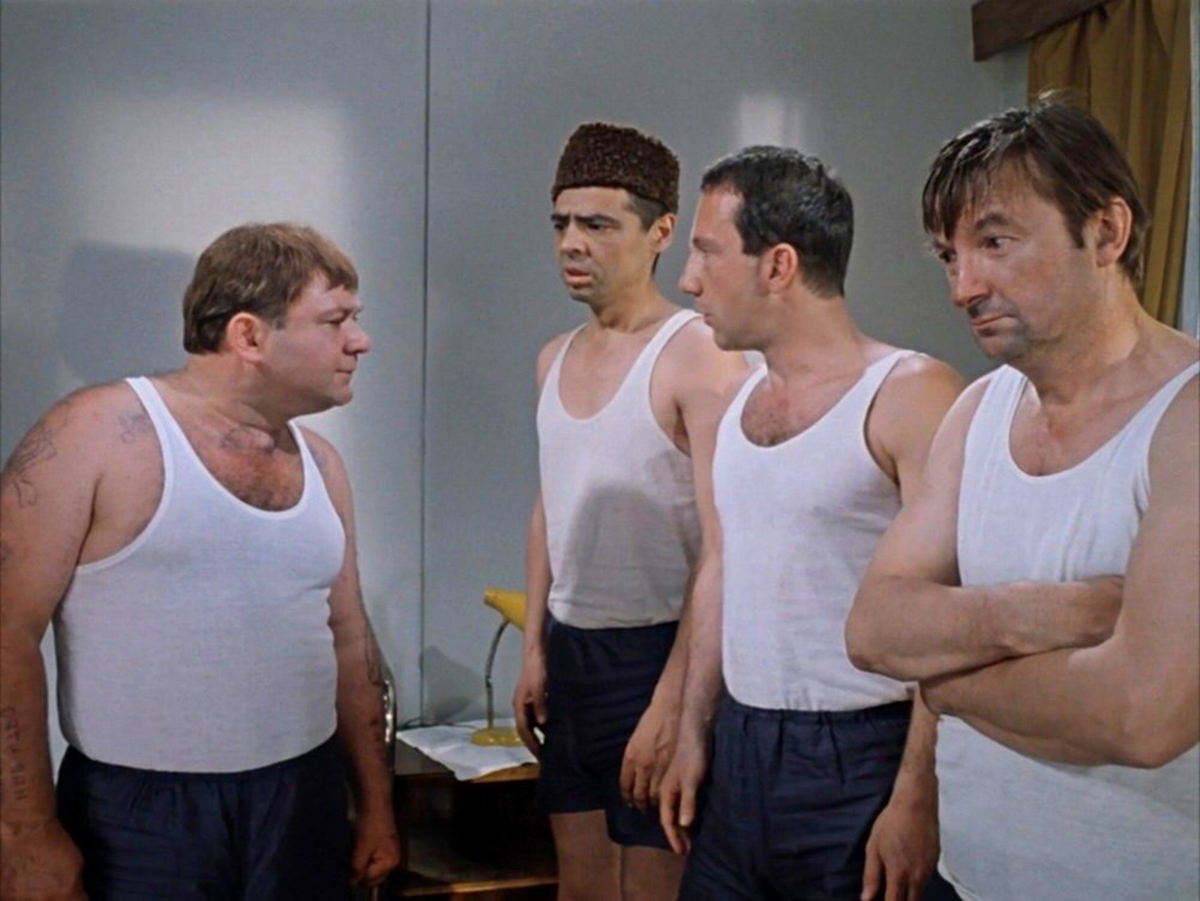 Кадр из фильма "Джентльмены удачи", 1971 год