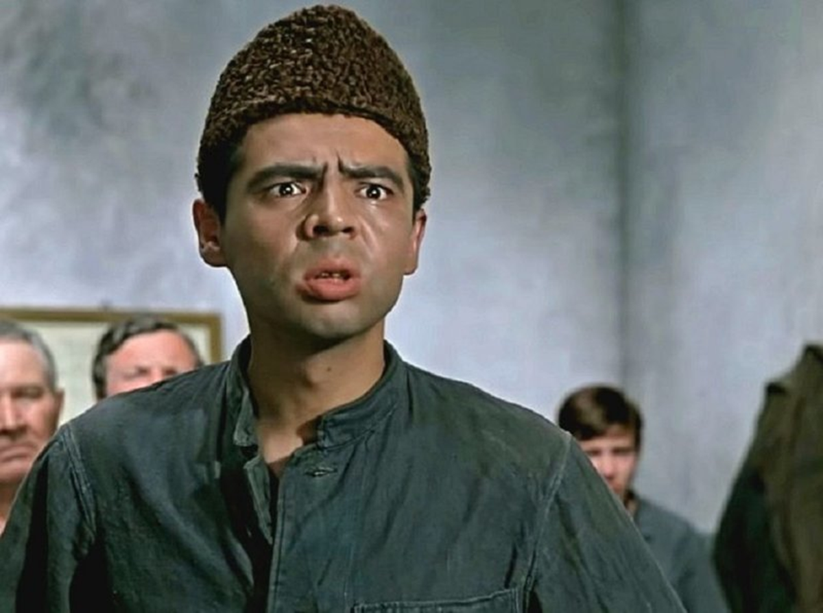 В фильме "Джентльмены удачи", 1971 год