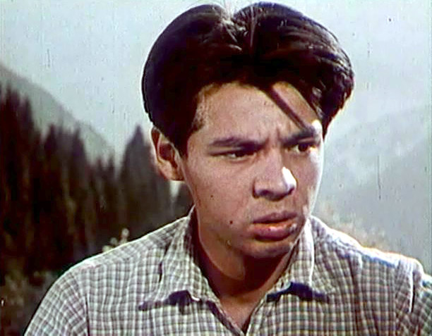 В фильме "Звероловы". 1958 год