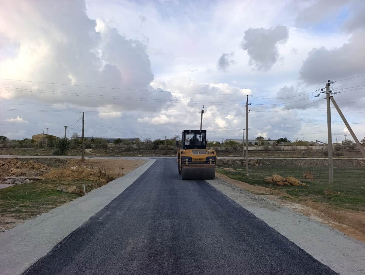 Ремонт дорог в Крыму