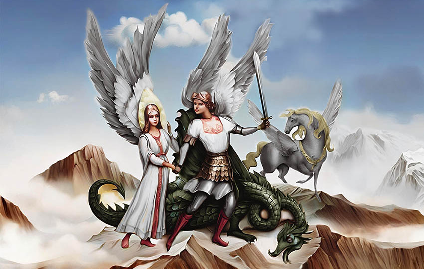 Образы Ярилы, Ярины и Мора. Сказание зимнего Ярилина дня.